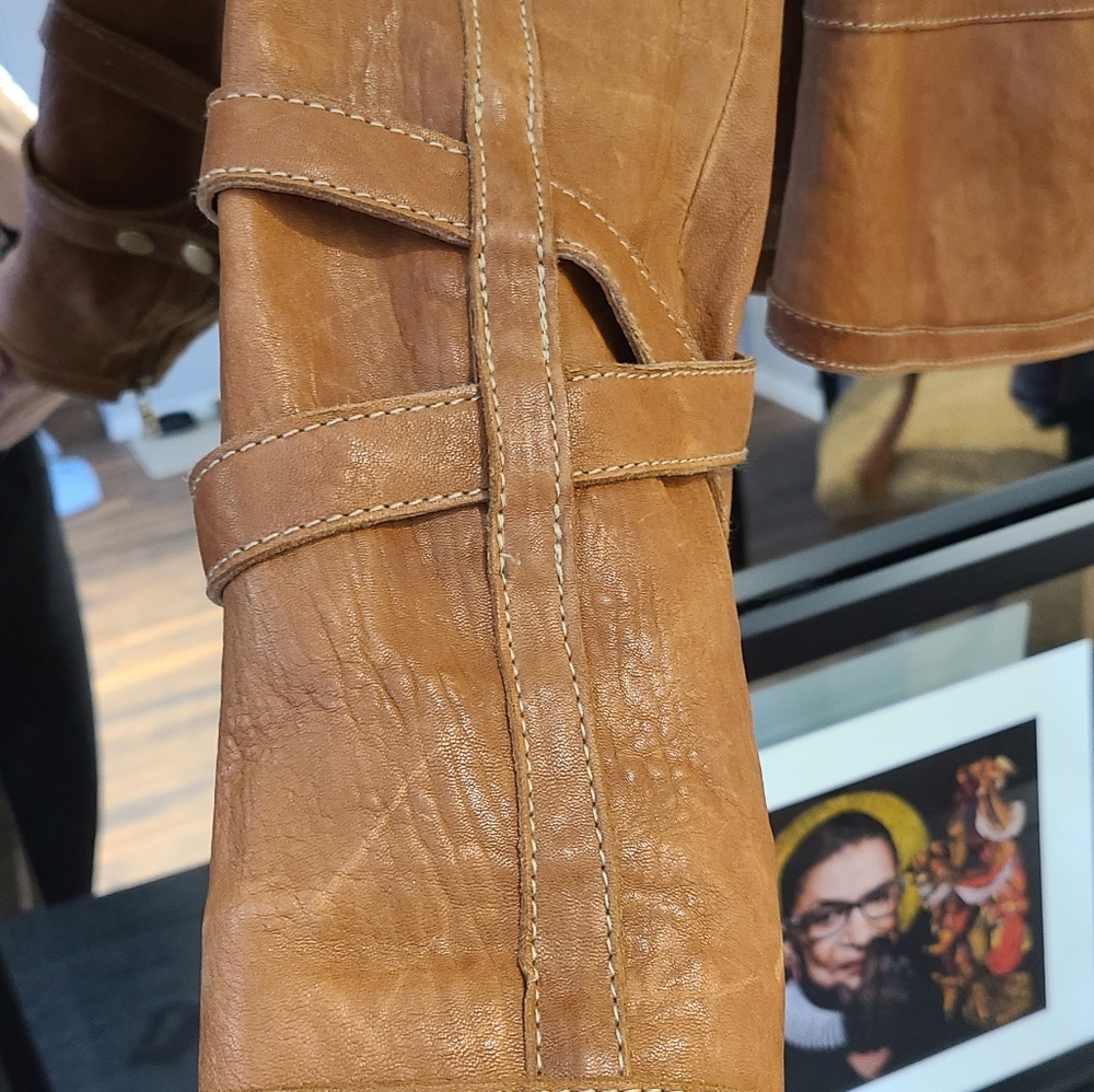 Andrew Marc Leather Jacket - Picture 9 of 14